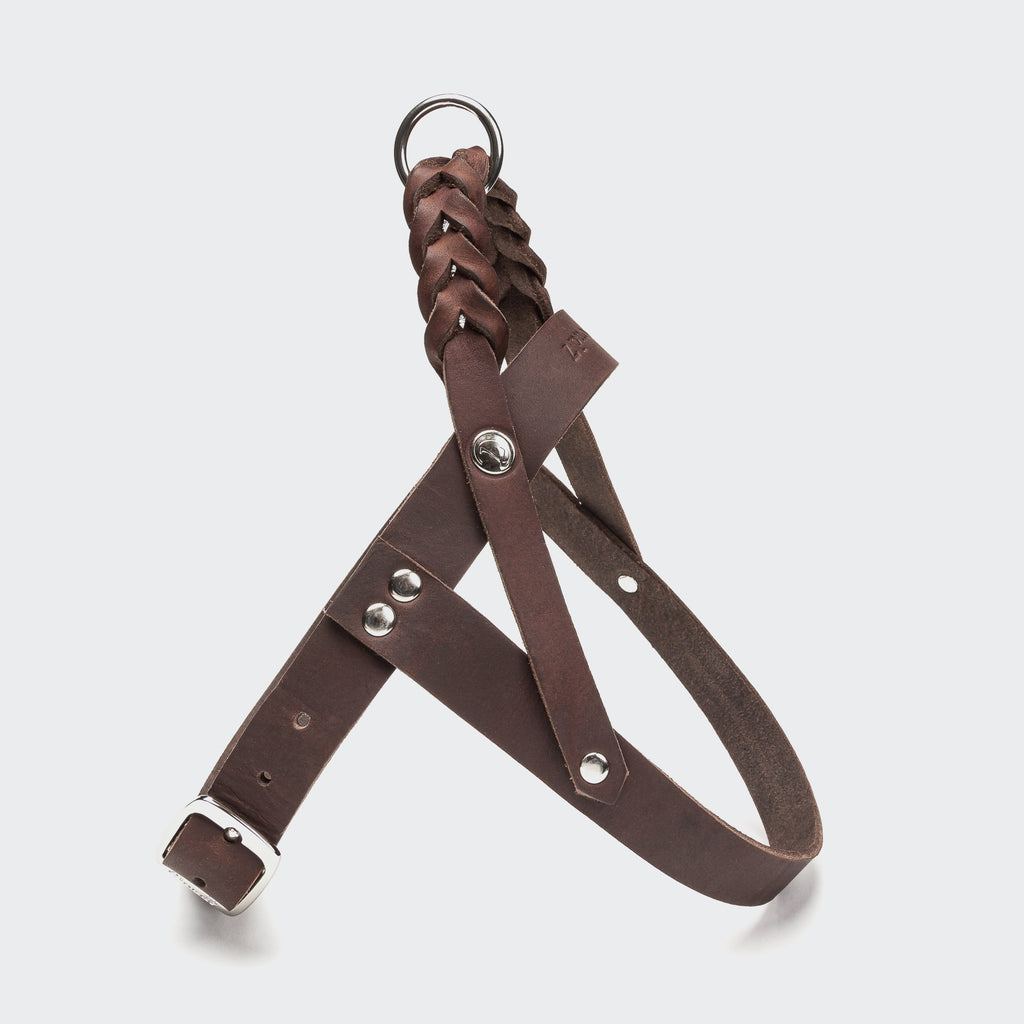 Harness Central Park Saddle Brown Silver product image