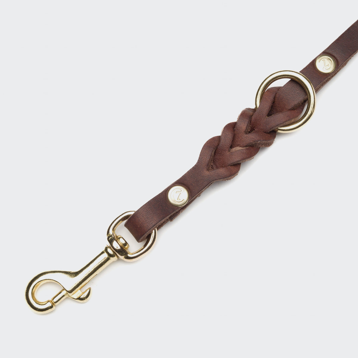 Dog Leash Riverside Park Saddle Brown Gold product image