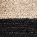 Storage Basket Jute Natural/Black product image