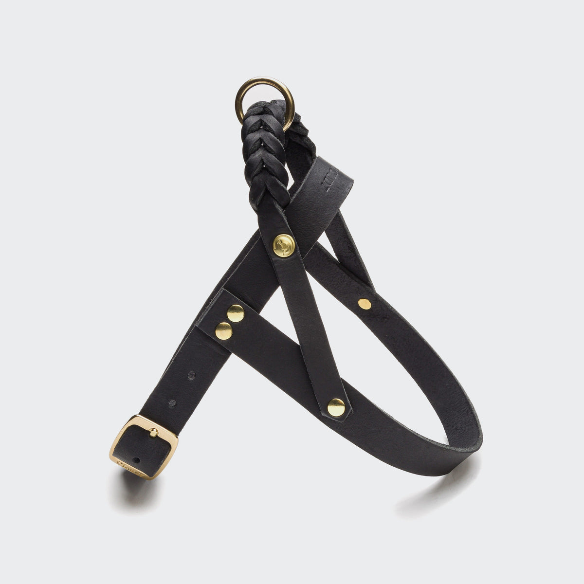 Dog Harness Central Park Black Gold product image