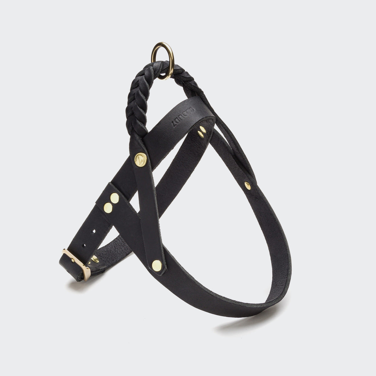 Dog Harness Central Park Black Gold product image