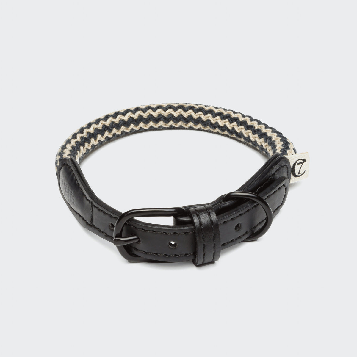 Dog Collar Mauerpark Zigzag Black product image