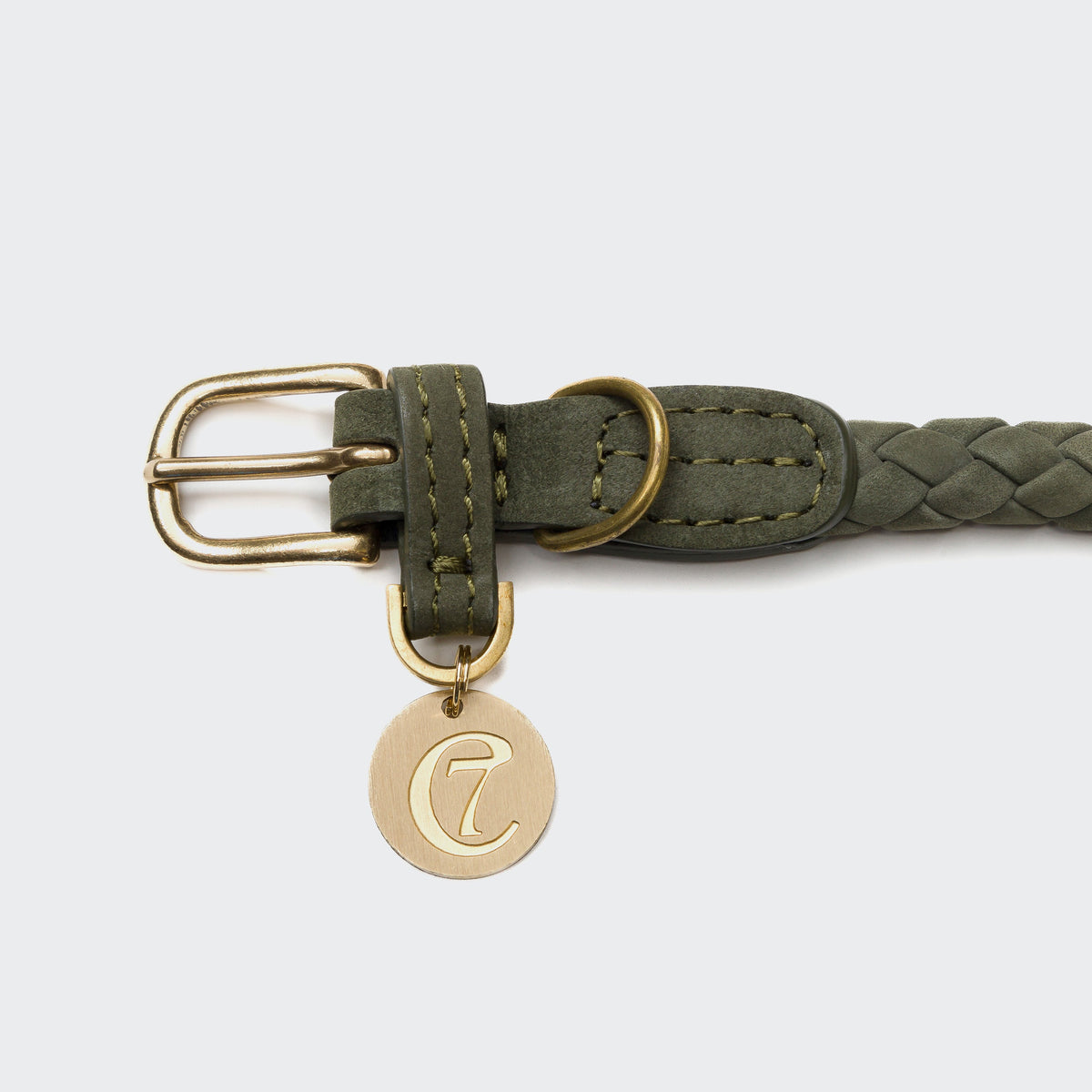 Dog Collar Ravello Moss product image