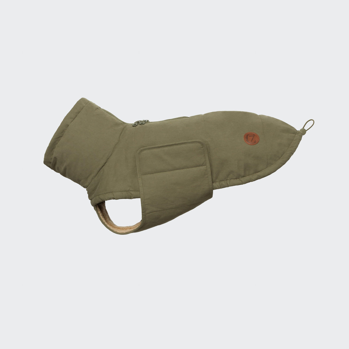 Dog Coat Yukon Teddy Khaki product image