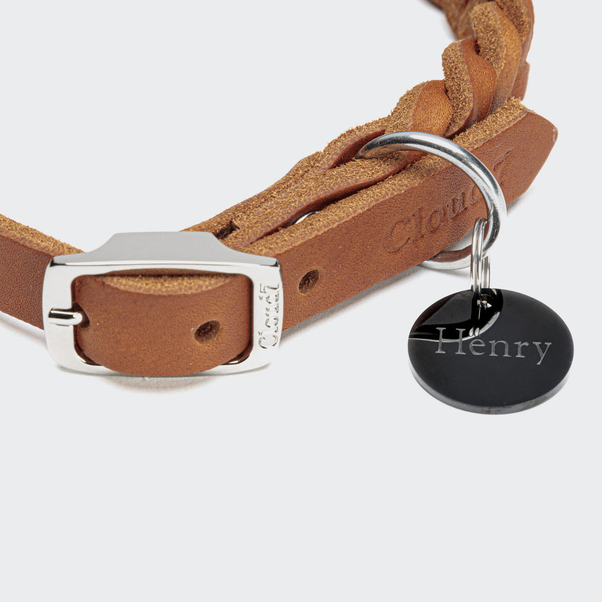 Custom Dog Tag Black (single-sided) product image