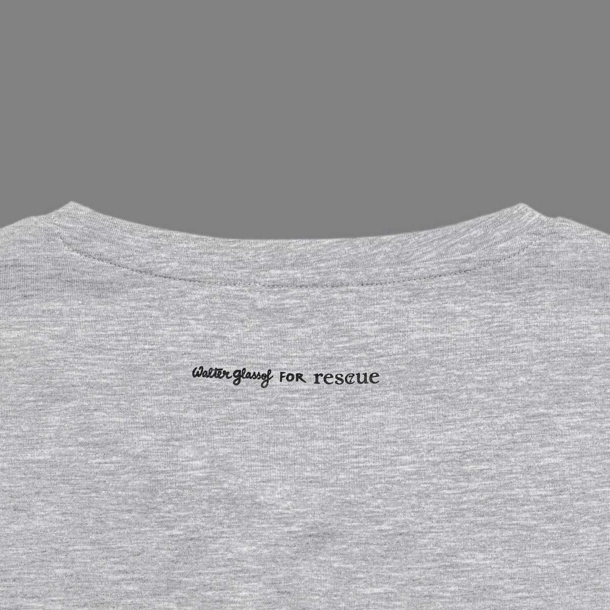RESC7UE T-Shirt Love Grey Mélange product image