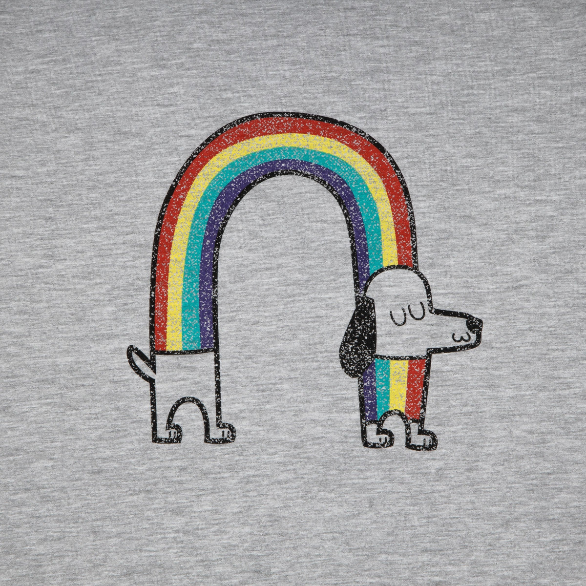RESC7UE T-Shirt Rainbow Grey Mélange product image