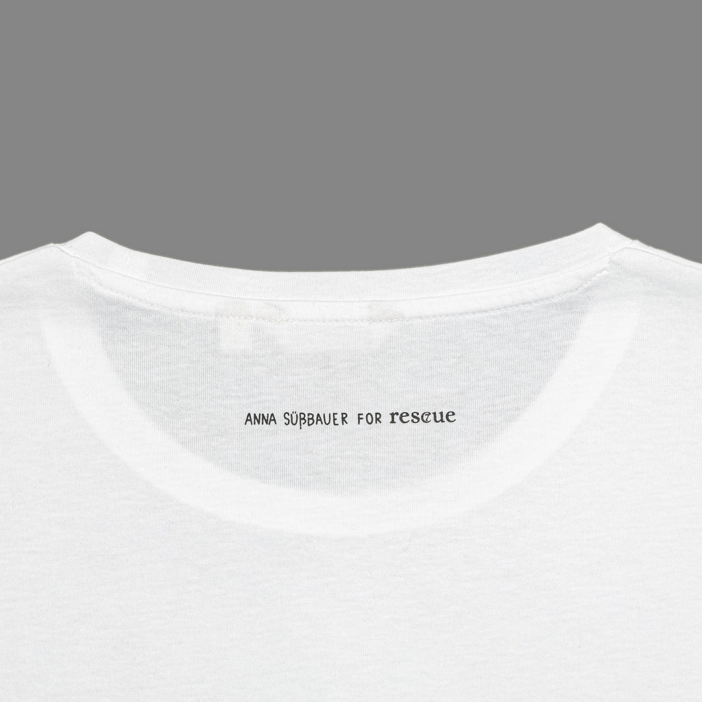 RESC7UE T-Shirt Heart White product image