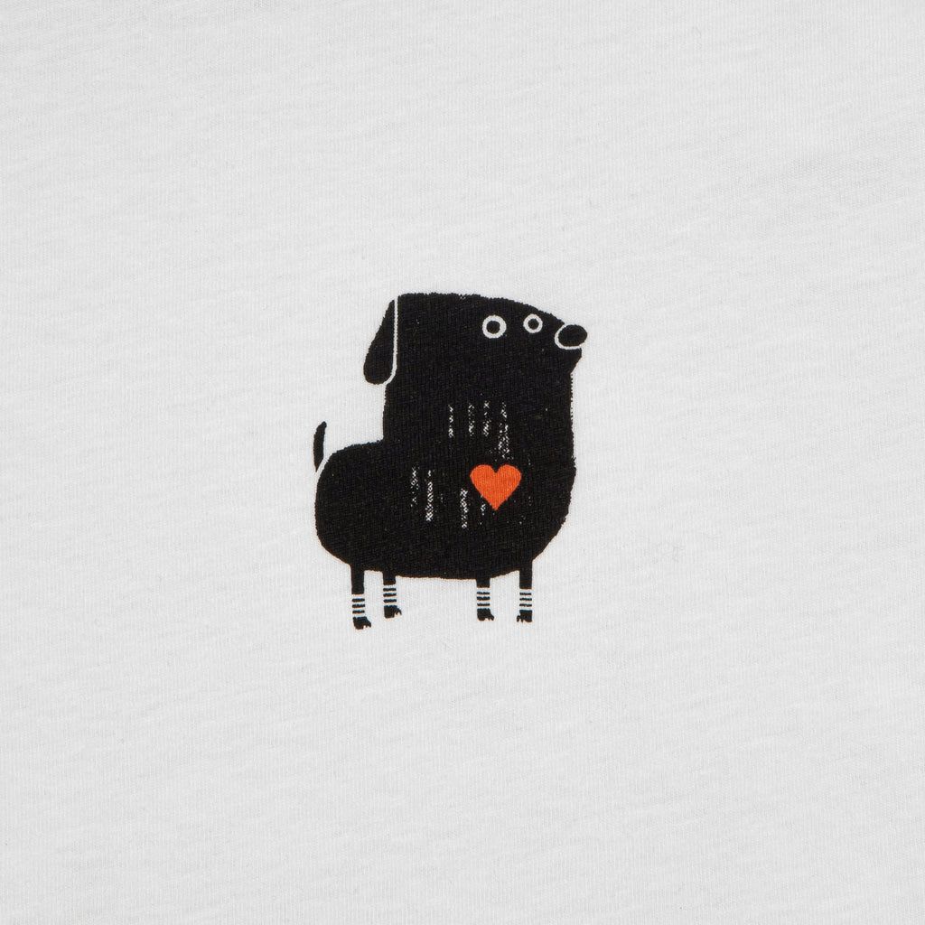 RESC7UE T-Shirt Heart White product image