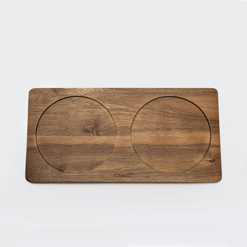 Wooden Dog Station Acacia Wood product image