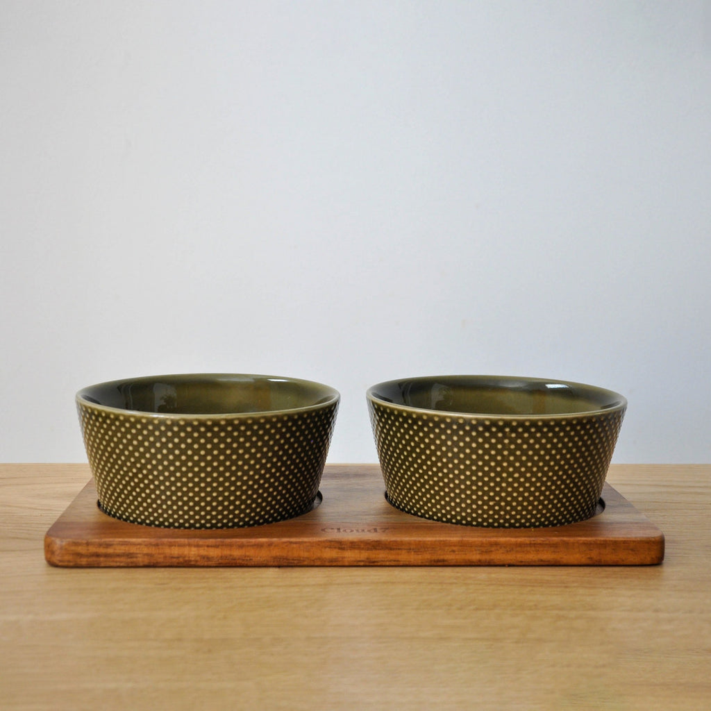 Wooden Dog Station Acacia Wood product image