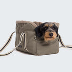 Dog Carrier Lucca Canvas Sand product image