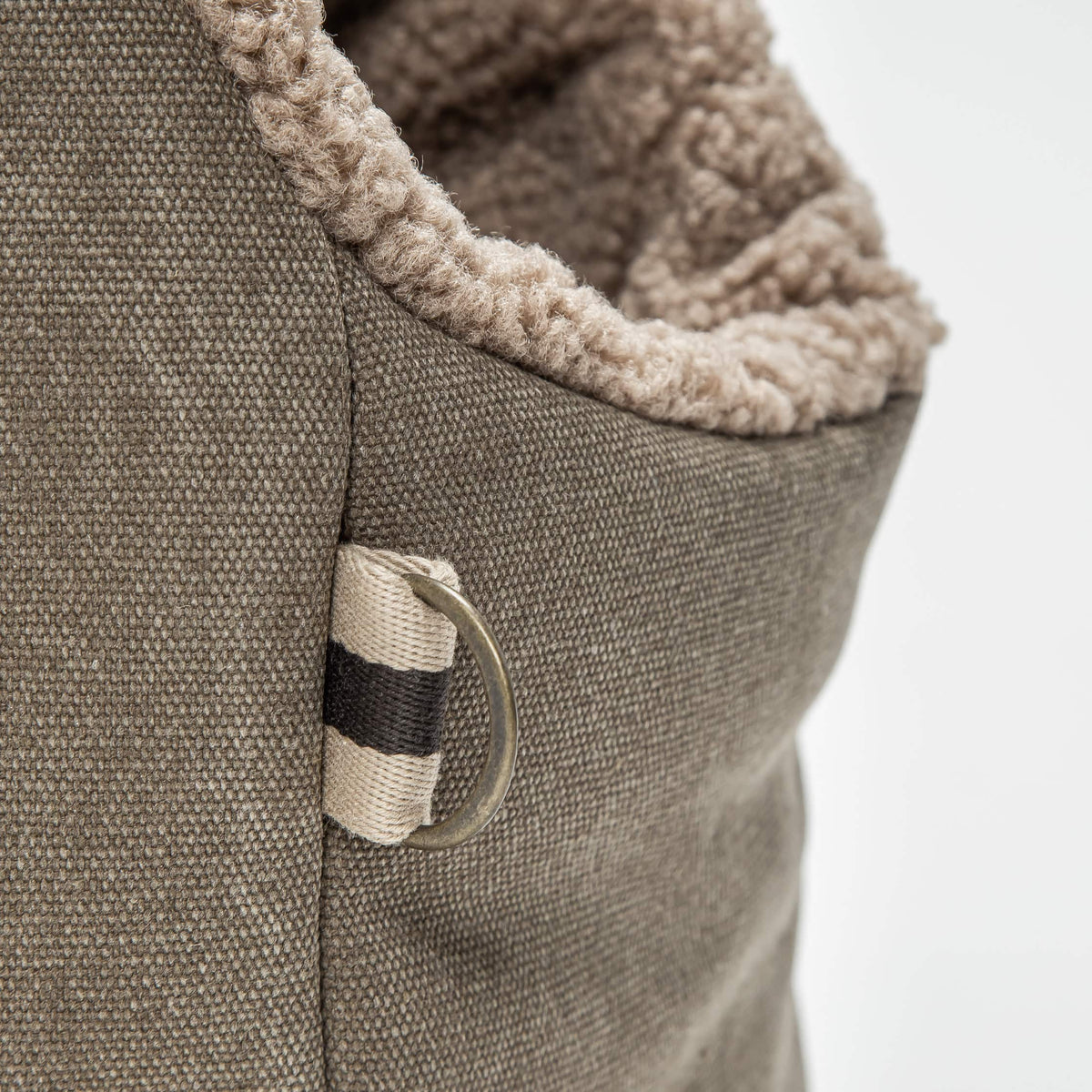Dog Carrier Lucca Canvas Sand product image