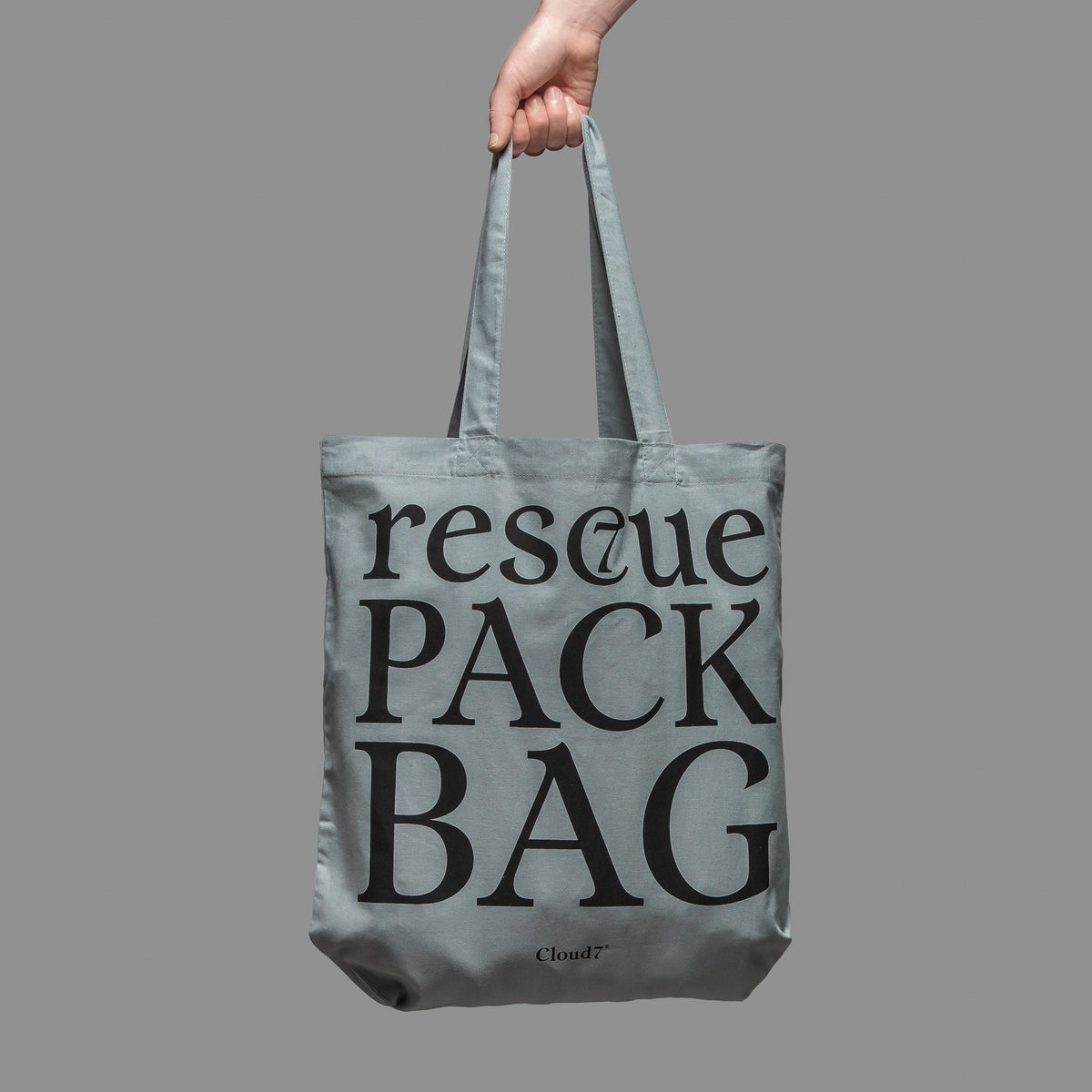 RESC7UE Tote Bag Dusty Grey product image