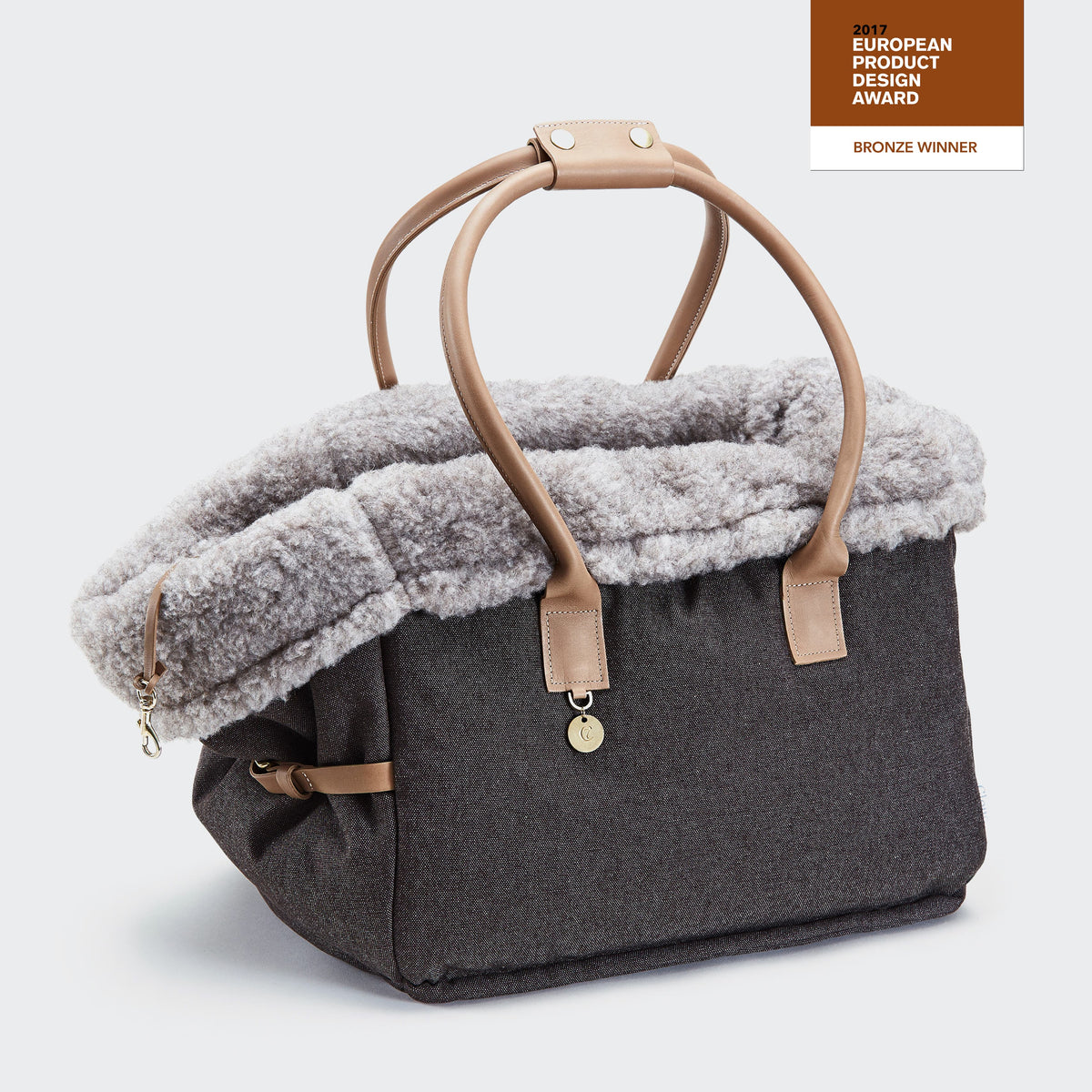 Dog Bag Como Heather Brown product image